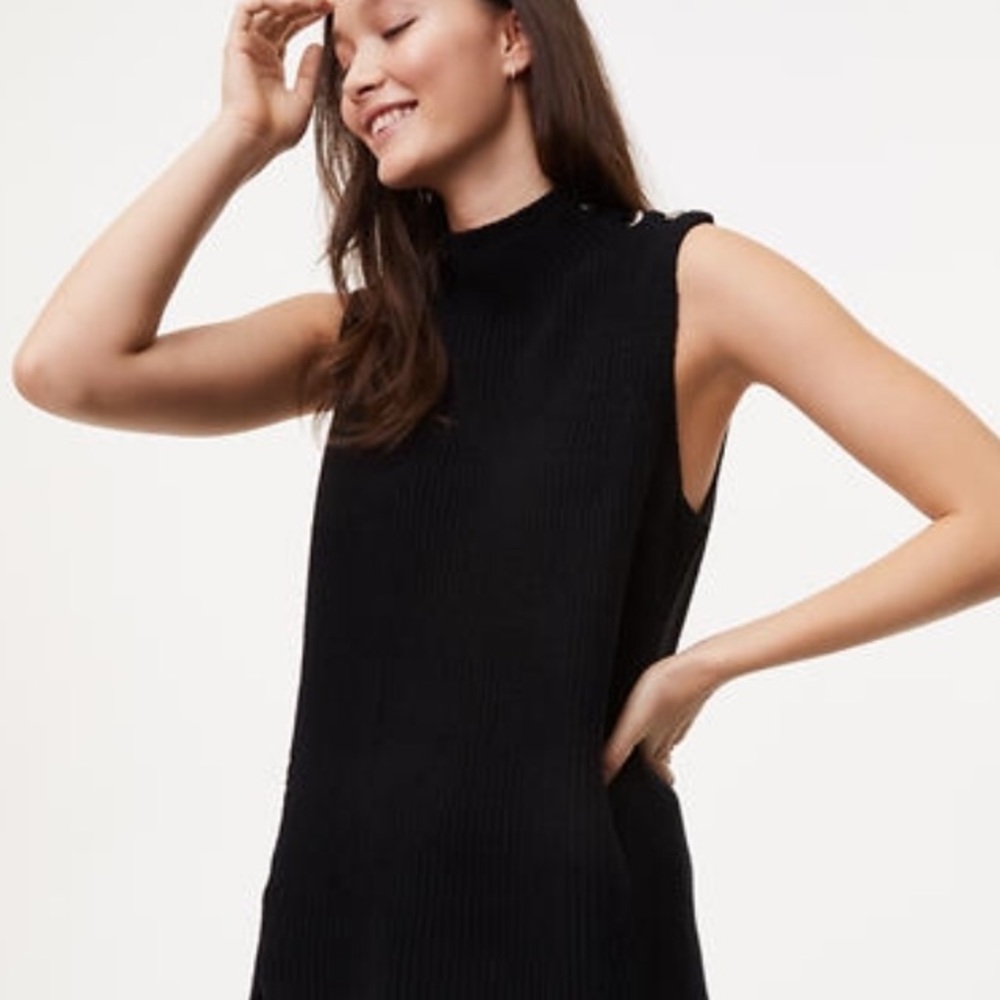 NWOT Loft High Neck Tank